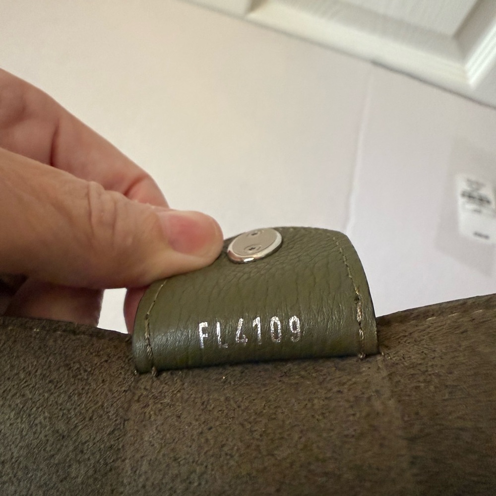 Louis Vuitton Lockme Go Tote Khaki Olive Noir pebbled Leather - Picture 4 of 16